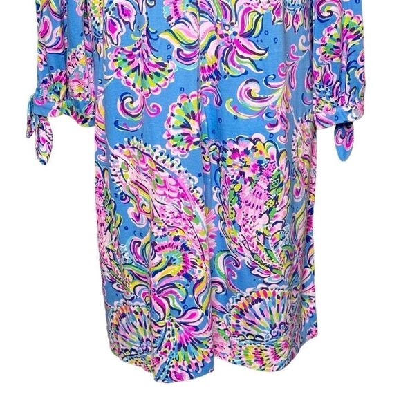 Lilly Pulitzer Cath dress in mermaid grotto size XL - Picture 10 of 16